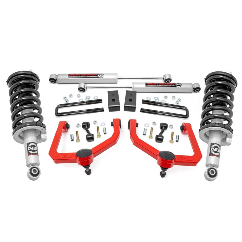 3 Inch Lift Kit | N3 Struts & Shocks | Nissan Titan 4WD (2017-2024)