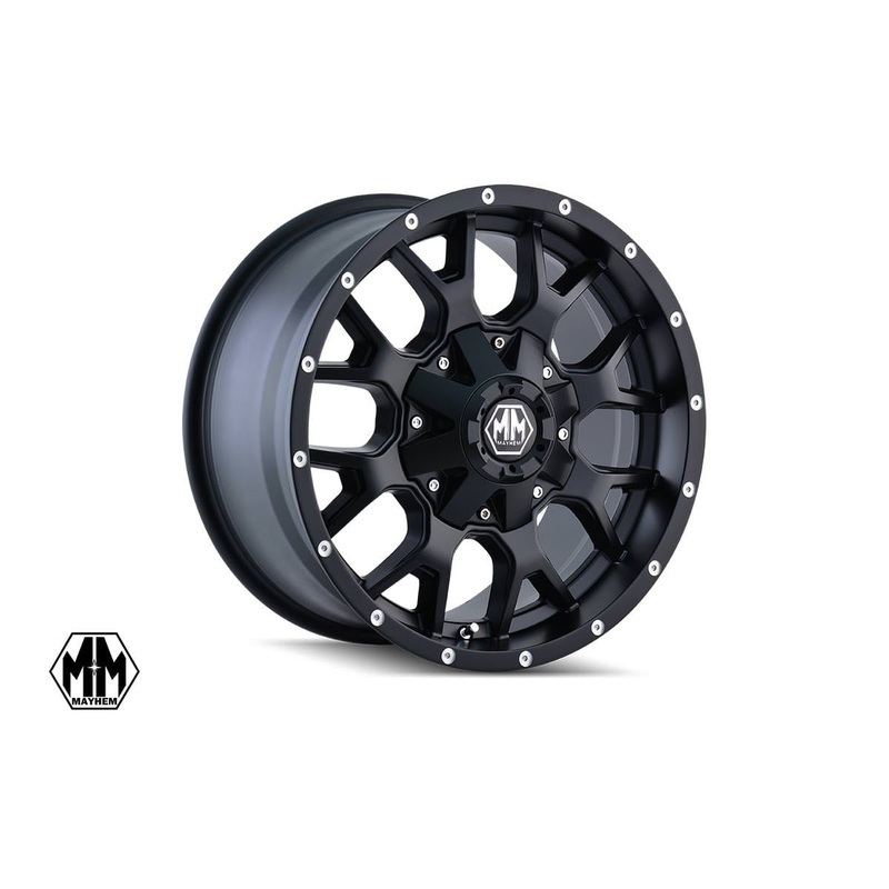 Mayhem Warrior Wheel | 17x9 | 6x135 | 6x5.5 | +18mm