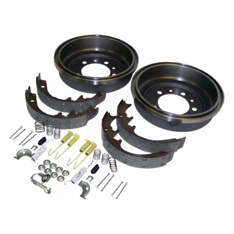 Crown Automotive 52002952K Drum Brake Shoe And Drum Kit Fits CJ5 CJ7 Scrambler