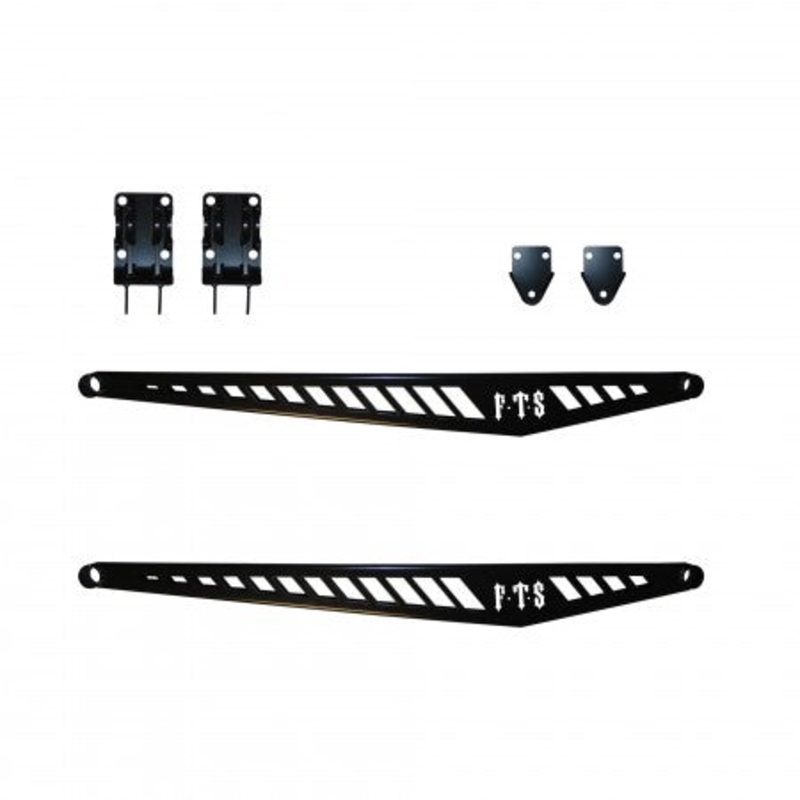 2011-2019 CHEVROLET / GMC 2500 HD /3500 HD FTS BOXED STYLE TRACTION BARS LONG BED