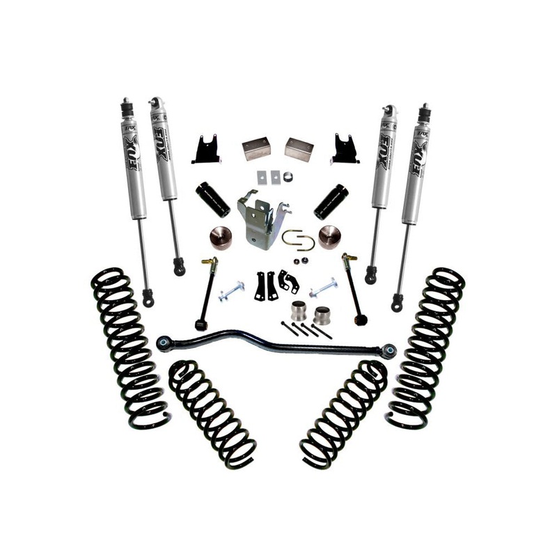 4" Lift Kit - 07-18 Wrangler JK - 2-door - w/ FOX Shocks K927F