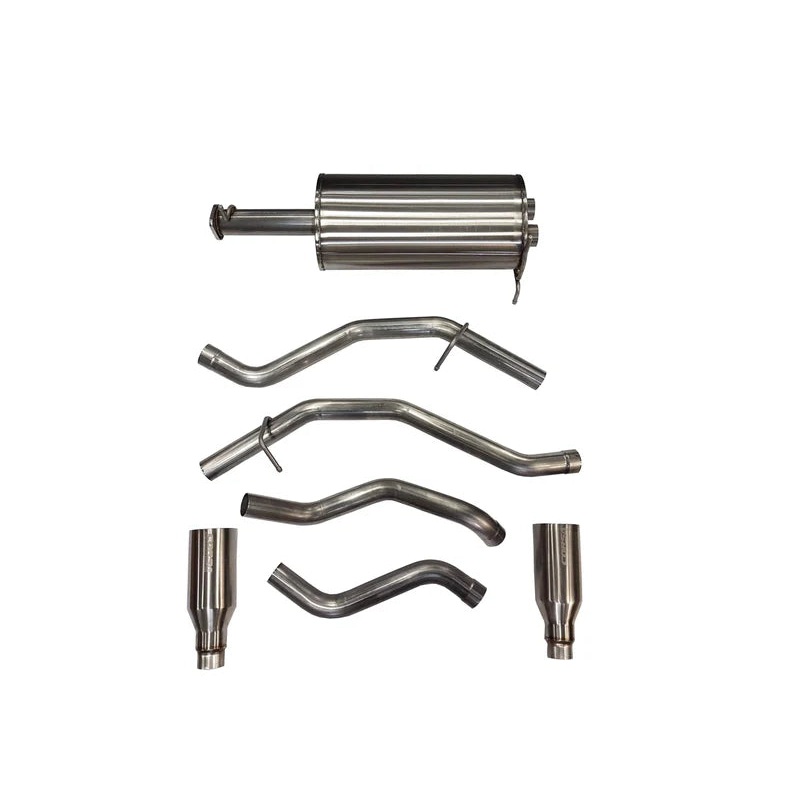 Corsa Performance - Sport / 3.0 in Cat-Back DRE 5.0 in Single Tips | 2019-2024 RAM 1500 5.7L 140, 144, 153WB