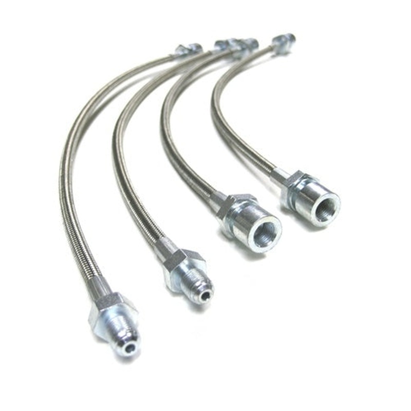 Wicked Trucks - 2017-2020 FORD F-250/350/450 BRAKE LINES Front 2.5-4" Lift
