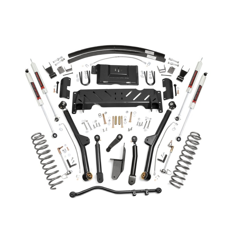 4.5 Inch Lift Kit | Long Arm | AAL | NP242 | M1 | Jeep Cherokee XJ 4WD (84-01)