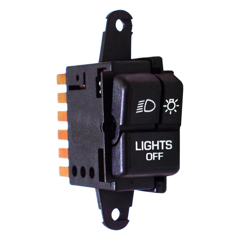 Crown Automotive 56003119 Headlamp Switch Fits 87-95 Wrangler (YJ)