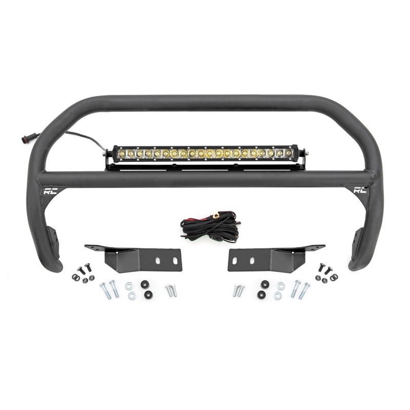 Nudge Bar | 20 Inch Chrome Single Row LED | Toyota Tundra 2WD/4WD (2007-2021)