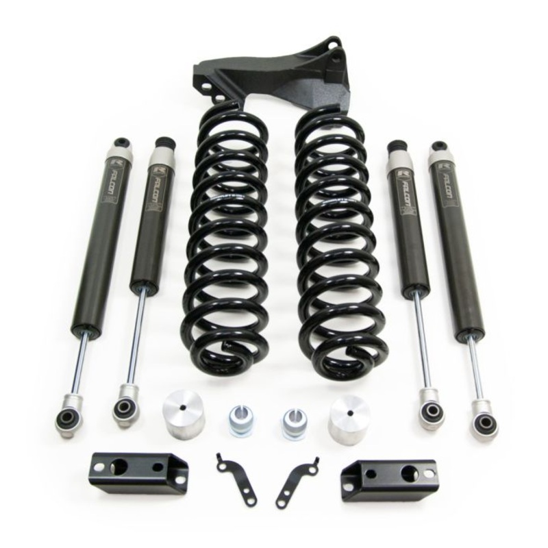 Ready Lift - 2.5" Coil Spring Front Lift Kit W/Falcon 1.1 Monotube Shocks Front/Rear - Ford Super Duty Diesel 4WD 2020-2025