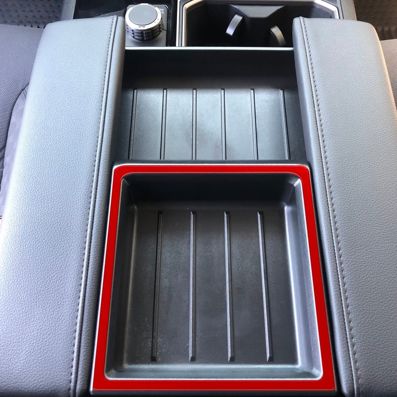 Upper Center Console Accent Trim for Tundra (2022-2024)