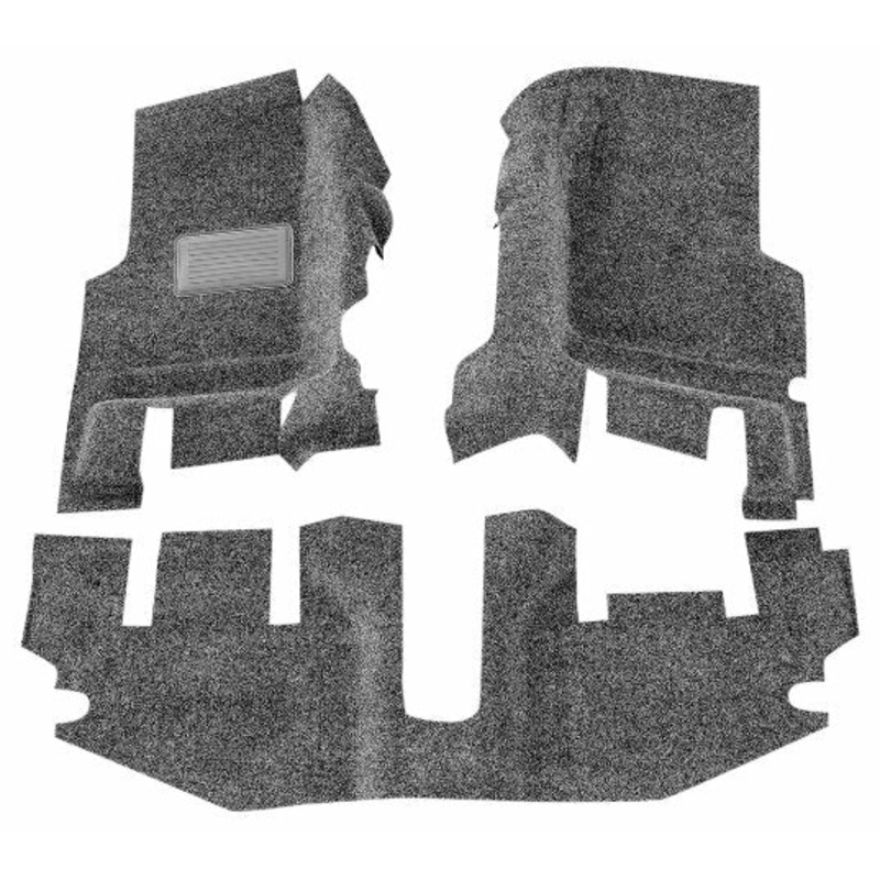 BedRug Jeep Combo Kit - BedRug CBRLJ04NC Compatible with LJ (w/o console) (Includes Front and Cargo Kit) 2004-06