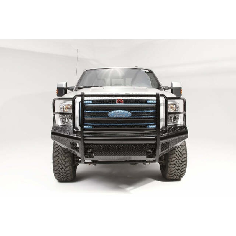 Fab Fours FS11-S2560-1 Black Steel Front Ranch Bumper