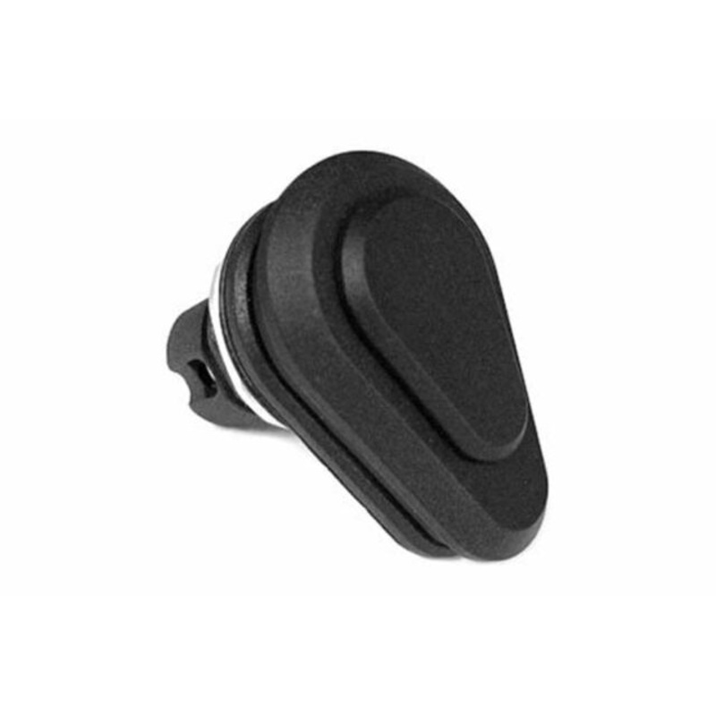 Pop & Lock PL9585 Black Power Tailgate Lock Replacement Handle Compatible with Frameless Bonded Rear Glass Door/Tonneau Cover (1-1/8" Center Handle Hole)