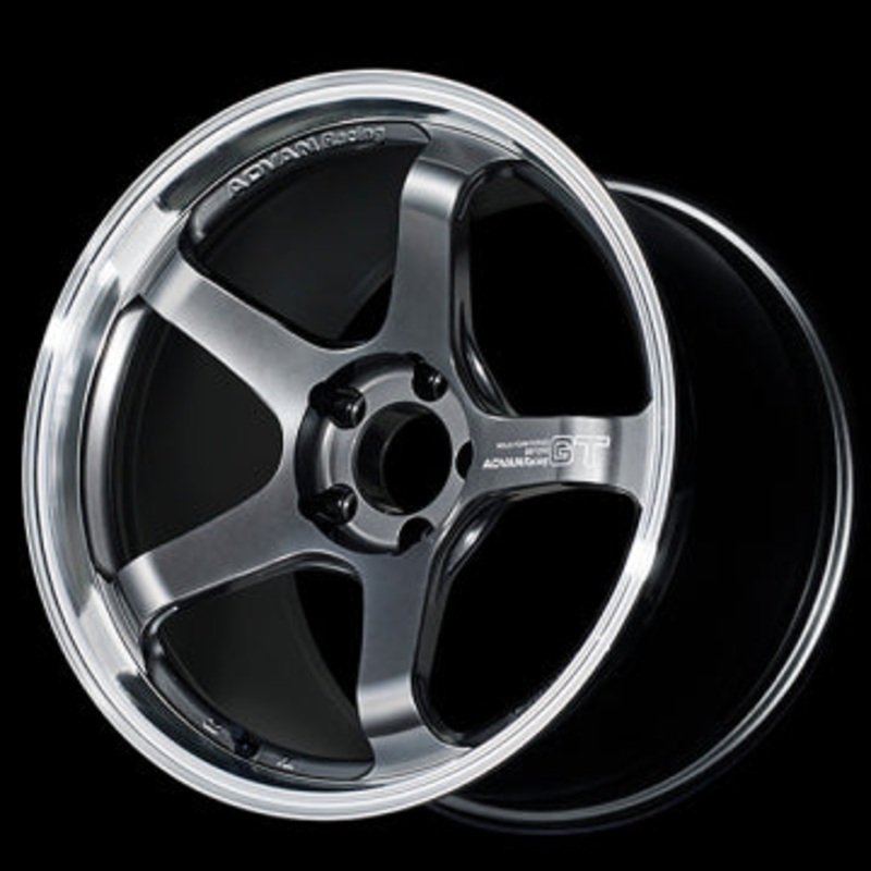 Advan Racing - GT Beyond Wheel (Concave 4) - 17x10.0 / Offset +35 / 5x114.3 (Machining & Hyper Platinum Black)