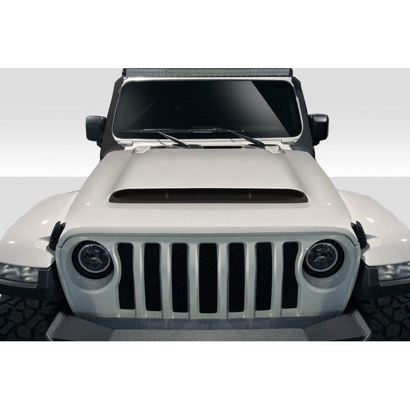 DURAFLEX 2019-2023 Jeep Wrangler JL Gladiator JT Demon Look FRP Hood