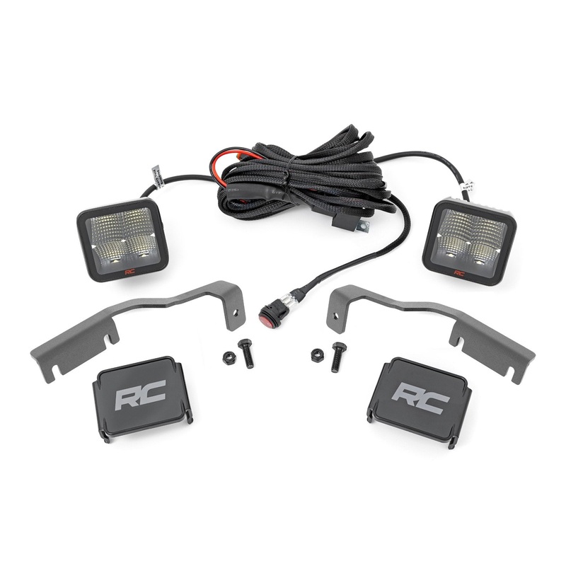 LED Light Kit | Ditch Mount | 2" Spectrum Pair | Spot | Nissan Frontier (22-24)