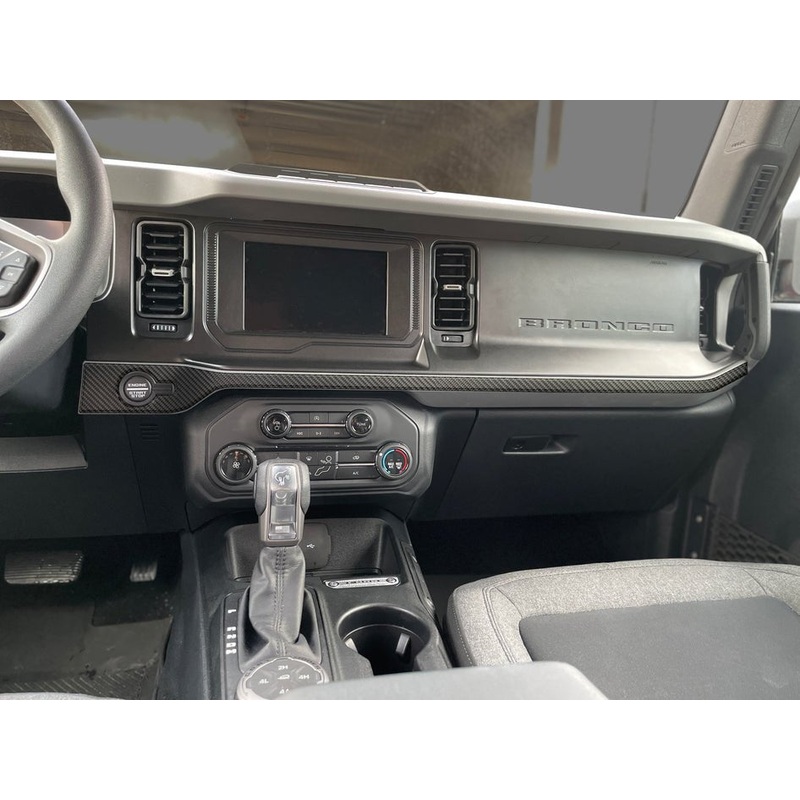 Tufskinz Center Dash Accent Trim for Ford Bronco (2021-2024