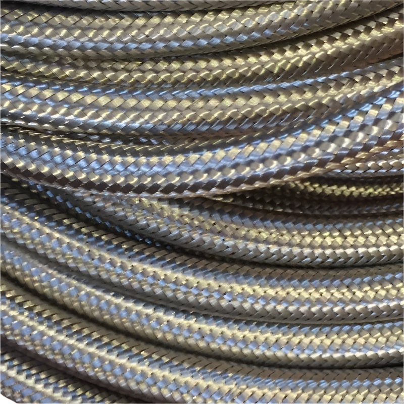 10mm (3/8") ID Stainless Braided Ethanol Proof Fuel Hose Per Metre 1000mm