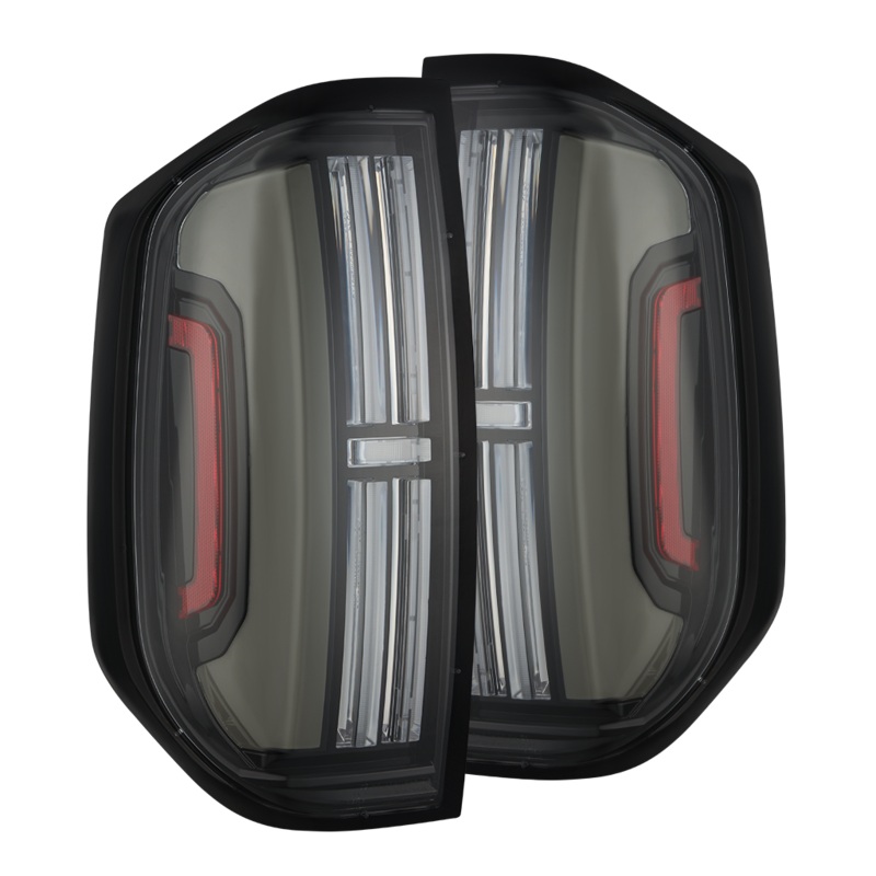 14-21 Toyota Tundra Nova-Series Prismatic LED Tail Lights Alpha-Black