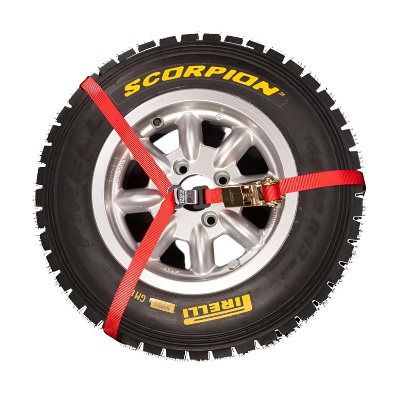 Spare Wheel Tie Down Blue