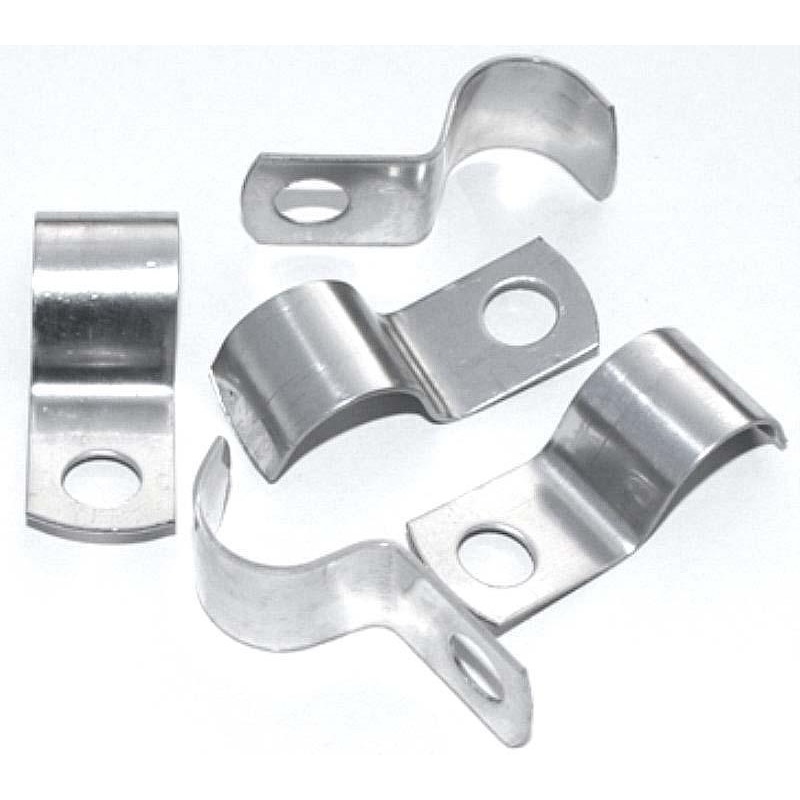 Stainless Saddle Clamps 12mm Pack Of 5