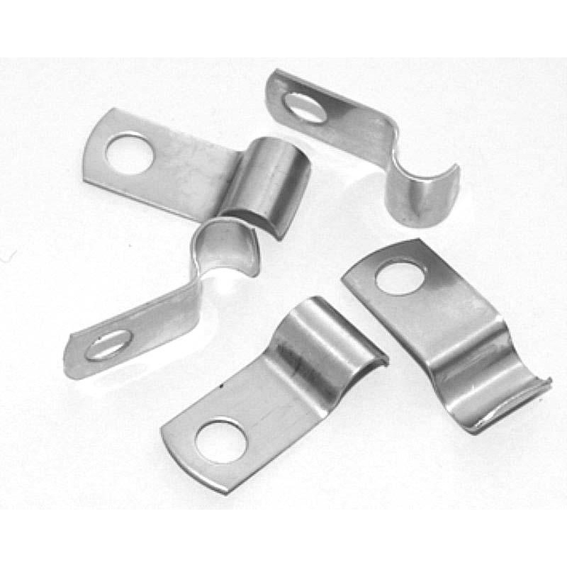 Stainless Saddle Clamps 8mm Pack Of 5