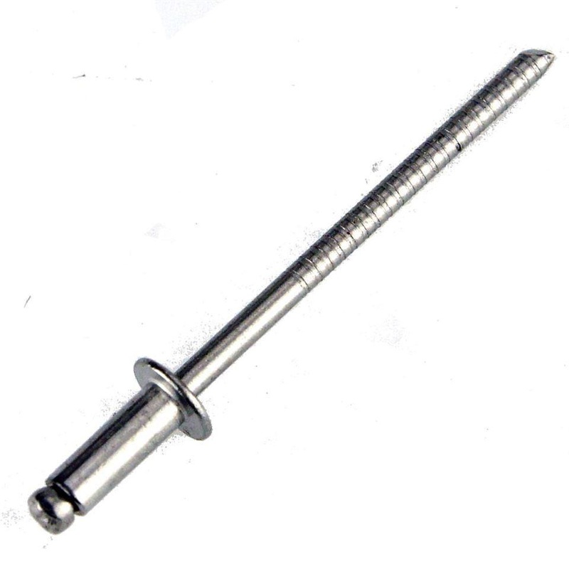Stainless Steel 3mm Dome Head Rivets Pack Of 50