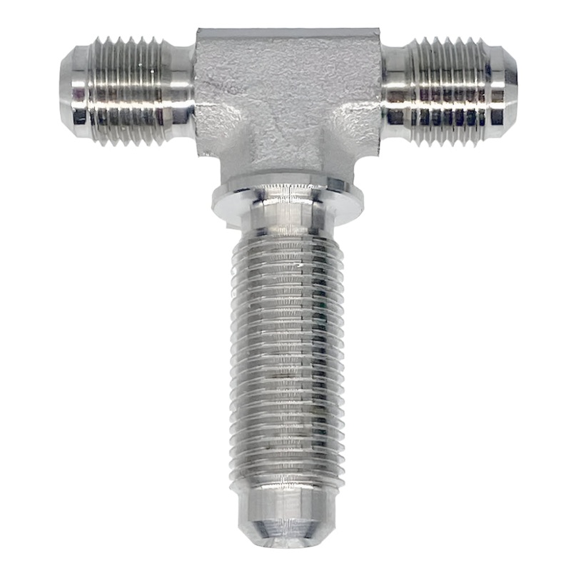 Stainless Steel M10 Bulkhead 'Tee' Brake Union