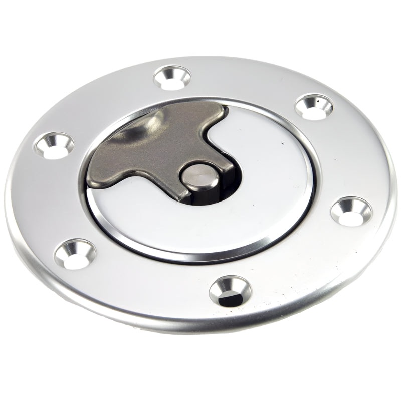 79mm Tank Mounting Non-Locking Aero Fuel Cap Assembly Satin