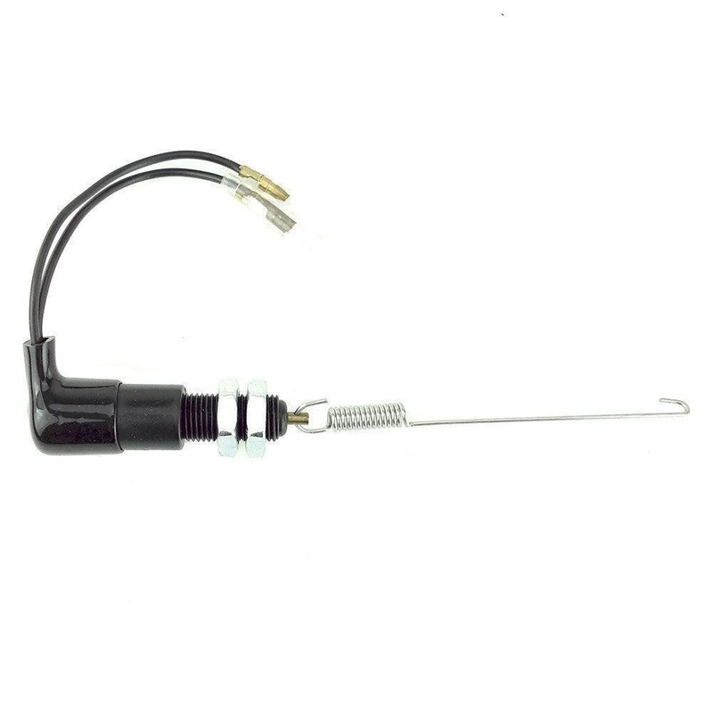 Pull Stop Light Switch With Twin Lock Nuts and Spring