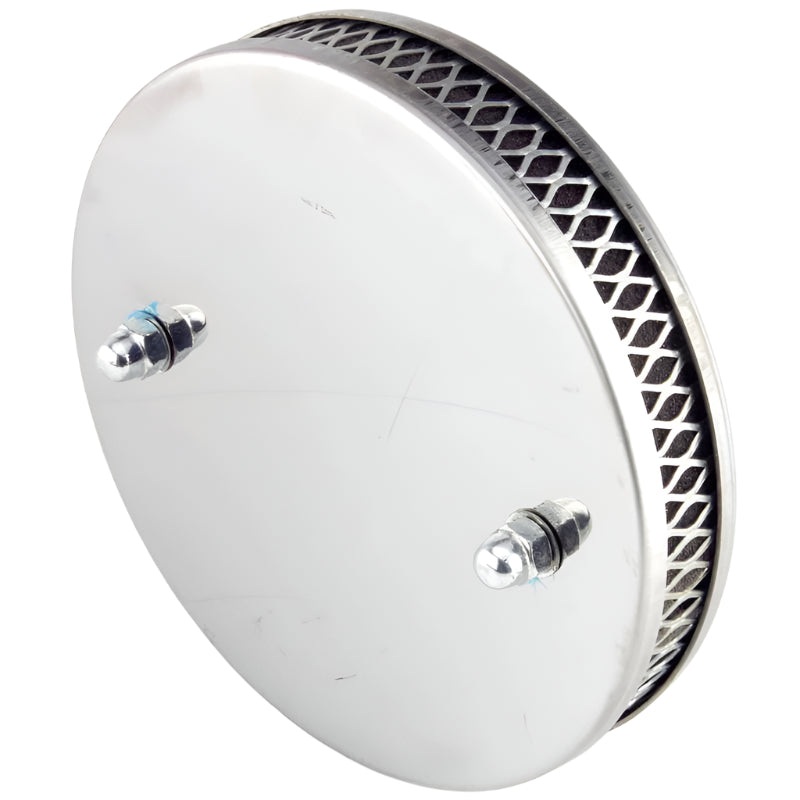 S.U. Chrome Pancake Air Filter for 1 1/2" Carb.