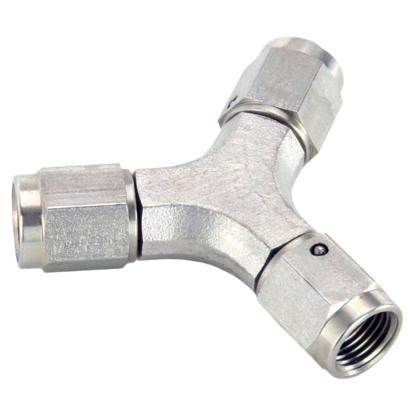 Stainless Steel M10 x 1 Swivel 'Y' Brake Union