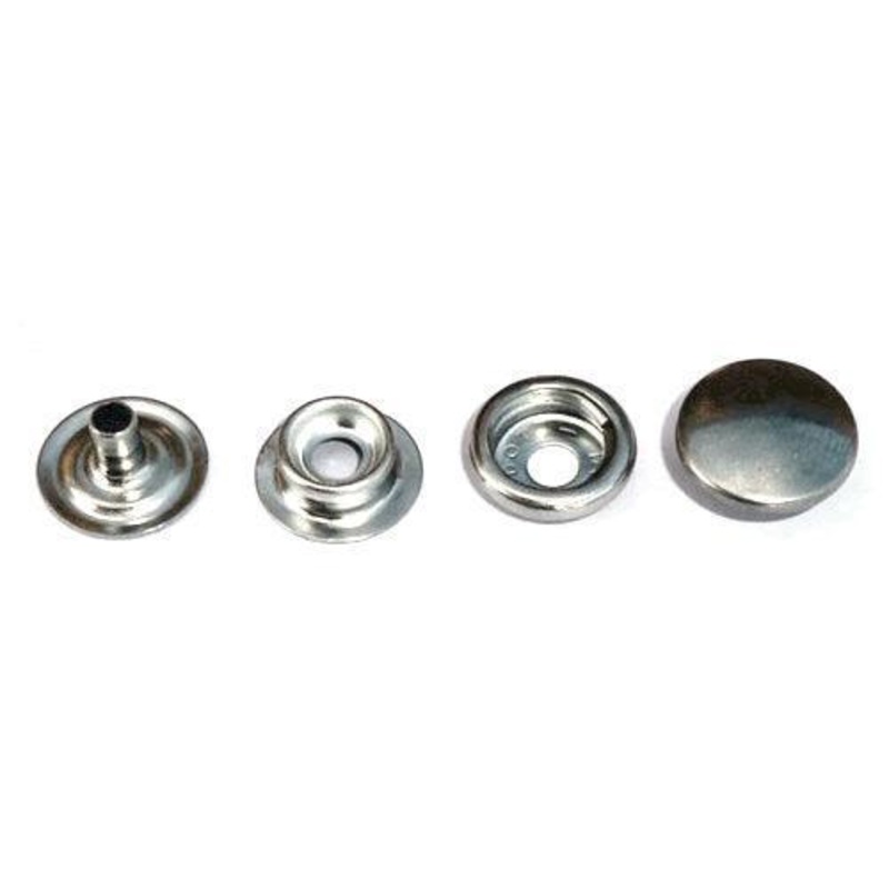 Stainless Steel Press Studs Pack Of 10