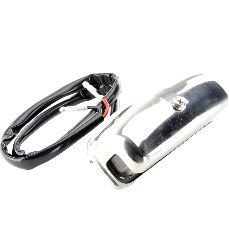 Stainless Steel Rear Number Plate Lamp 110mm