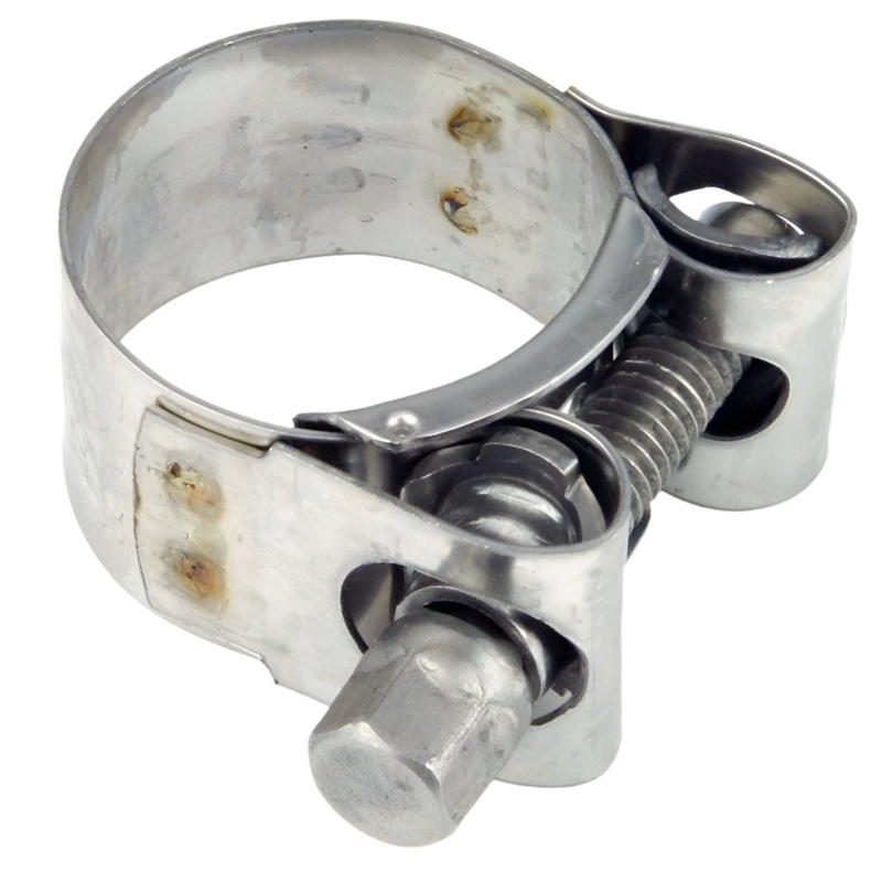 Stainless Wide Band Mikalor Clamp 25 - 27mm