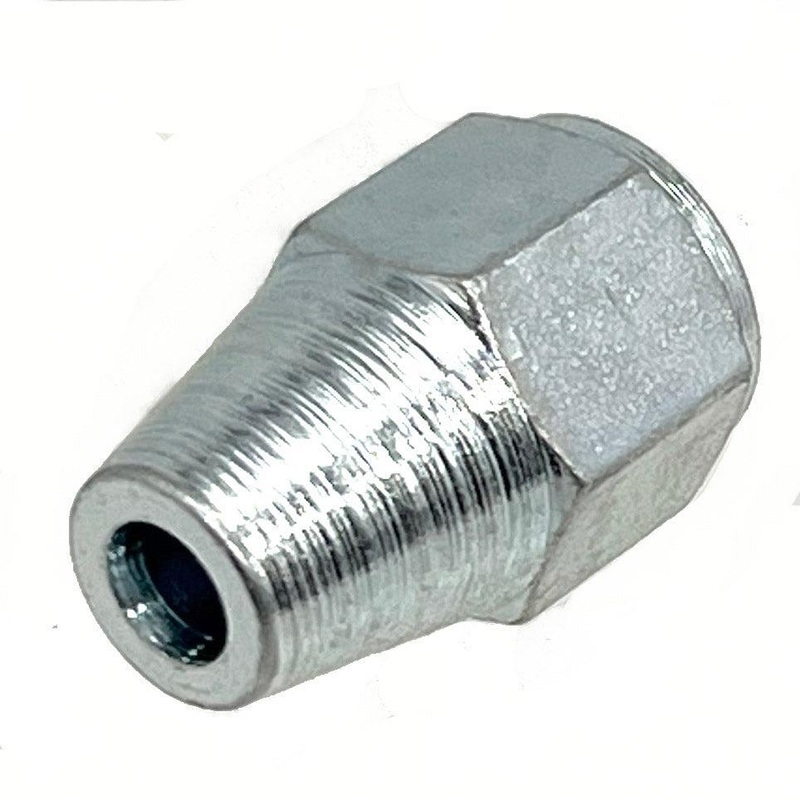 Steel 7/16 UNF Female Brake Union for 3/16" Pipe