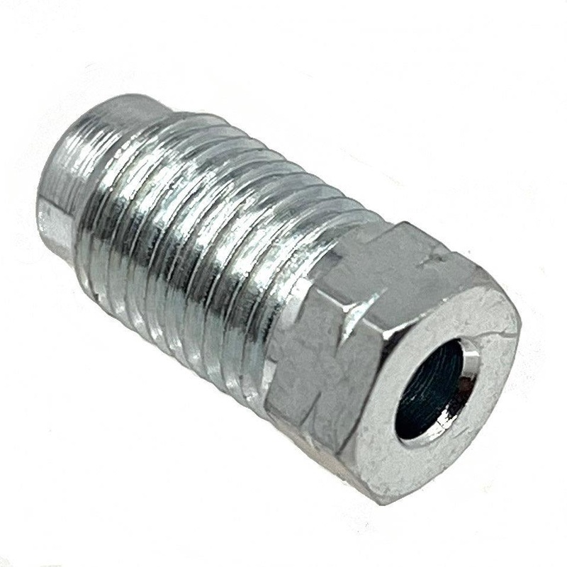 Steel 7/16 UNF Male Brake Union for 3/16" Pipe