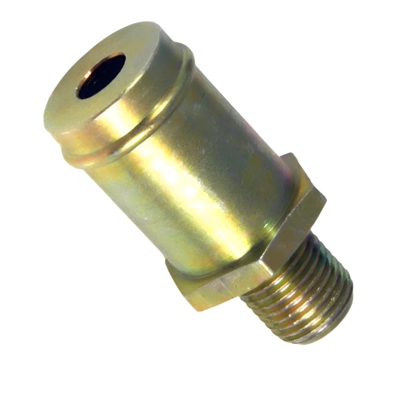 Steel Hosetail M10 x 1mm, 15mm