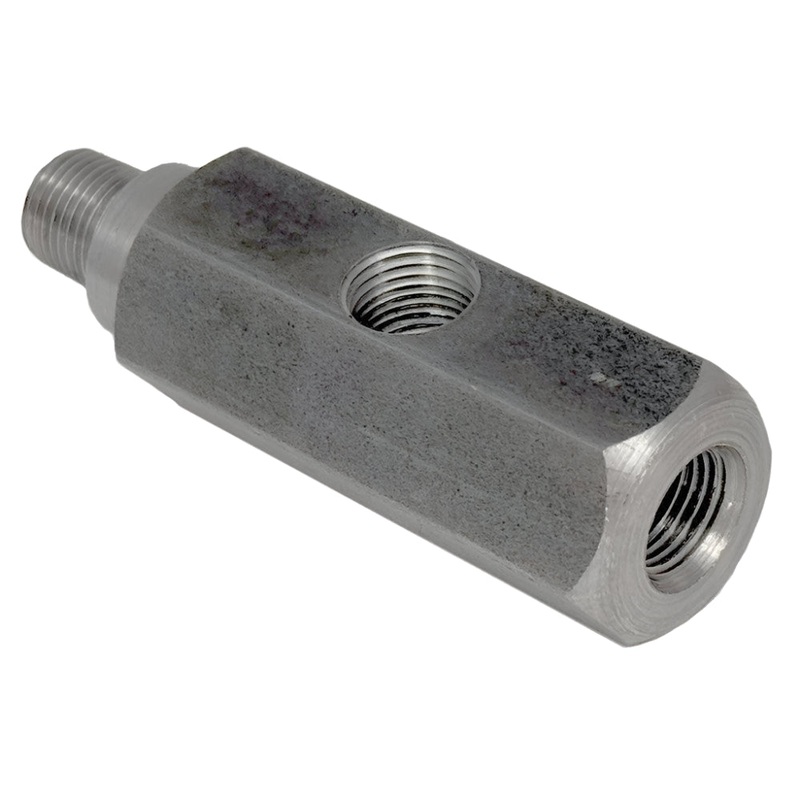Steel 'T' Adapter All 1/8" NPT