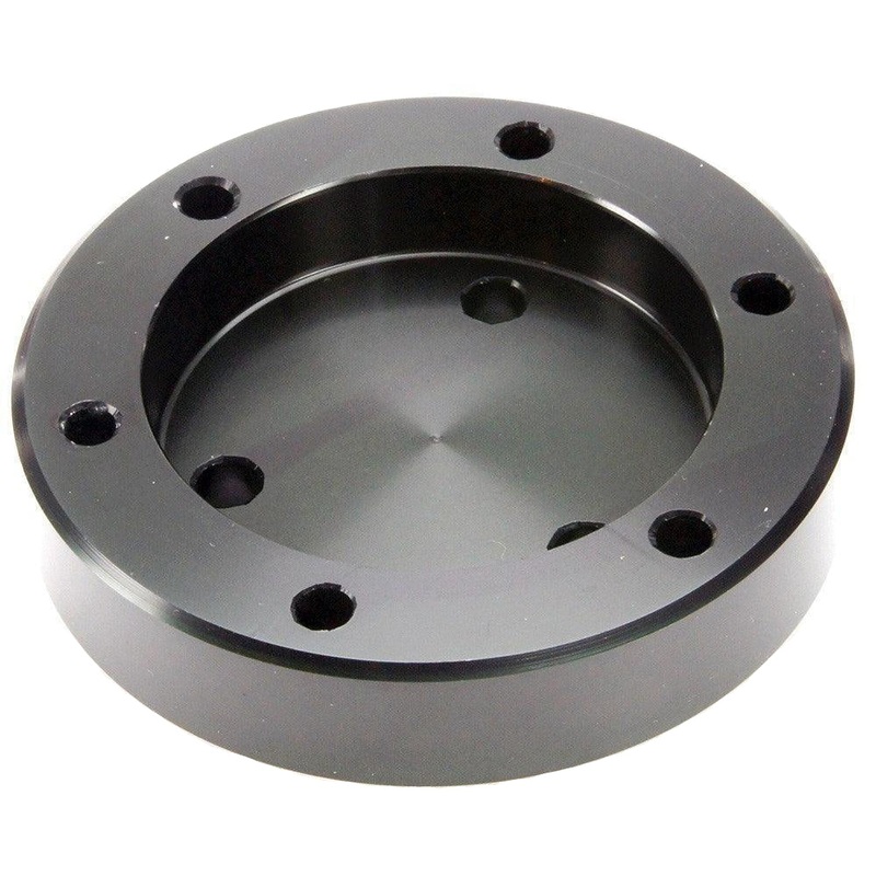 Steering Wheel Adapter Plate Black 85mm