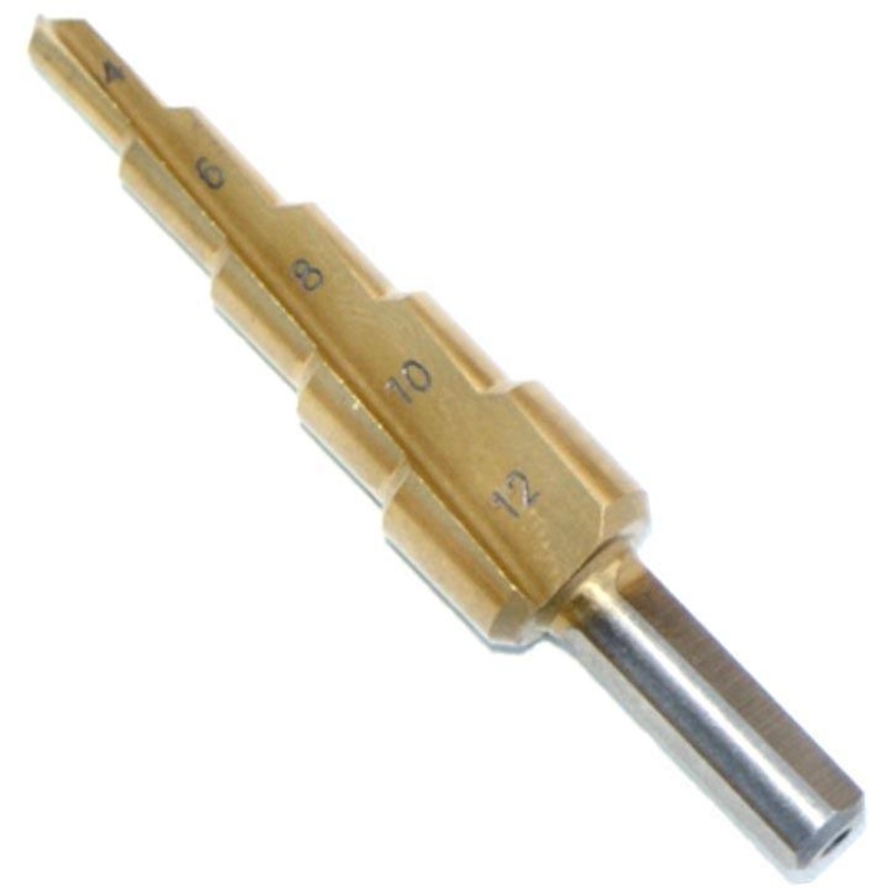Step Cutter Metric Single 4-12mm 2mm Steps