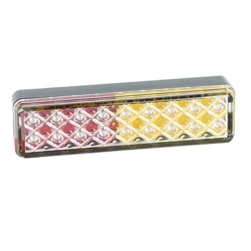 Surface Mount LED Compact Rectangular Stop/Tail/Indicator 133mm