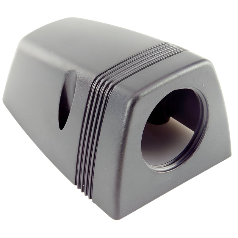 Surface Mounting Shroud for 28mm Power Socket Black
