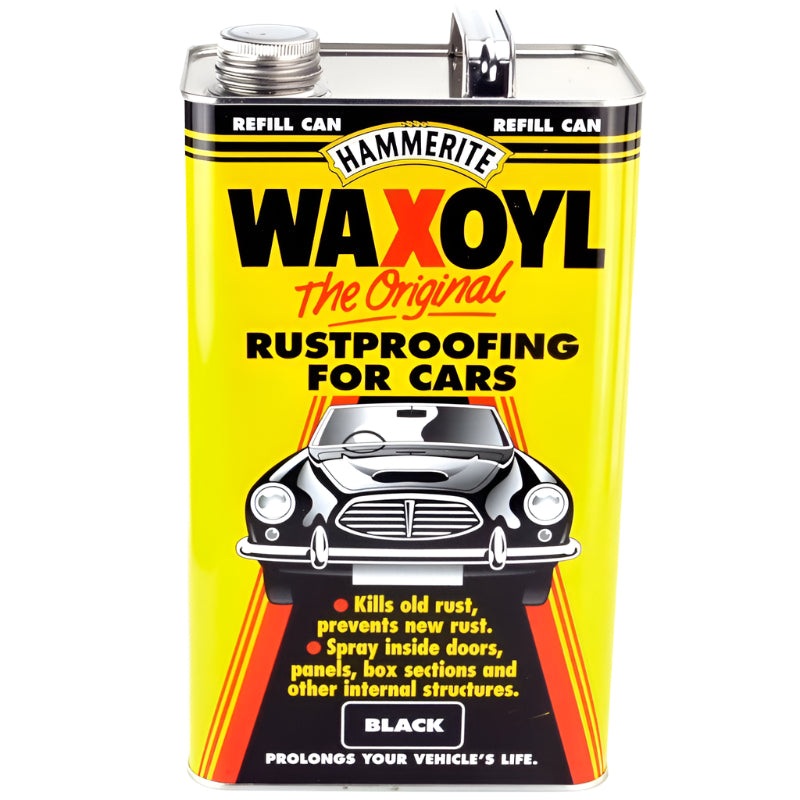 Hammerite Waxoyl Rustproofer 5 Litre Black