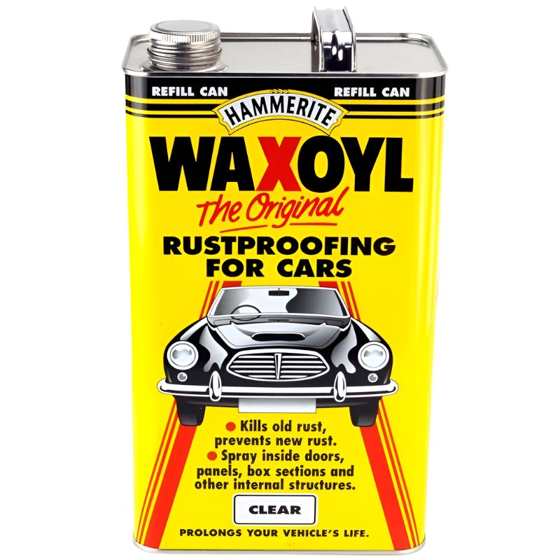 Hammerite Waxoyl Rustproofer 5 Litre Clear