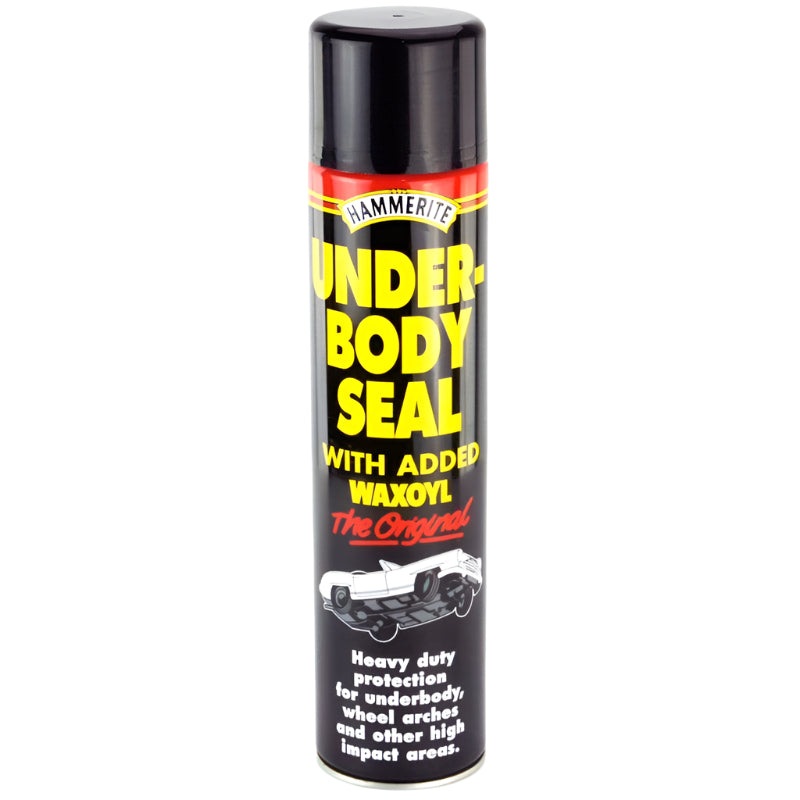 Hammerite Waxoyl Underbody Seal Aerosol Black 600ml