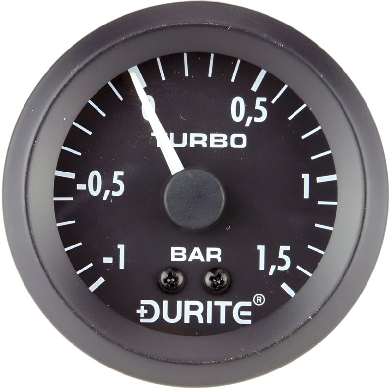 Turbo Boost Gauge 57mm Black