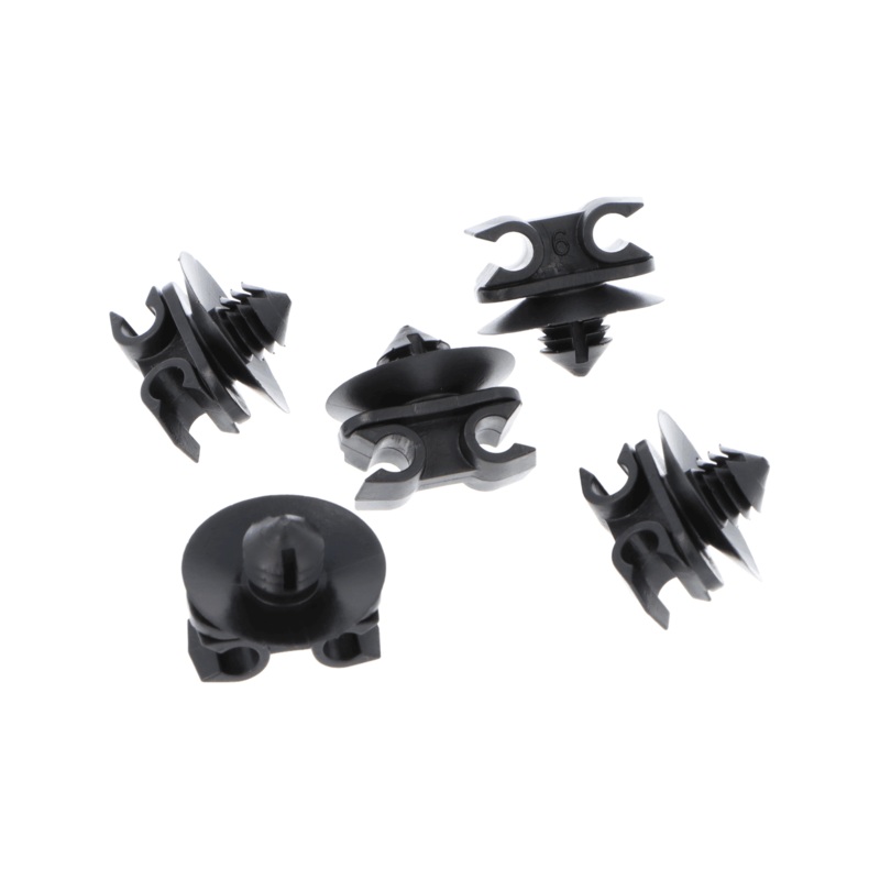 Twin Brake Pipe Clips Pack of 5