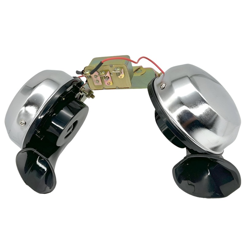 Twin Tone Electric Horns Chrome