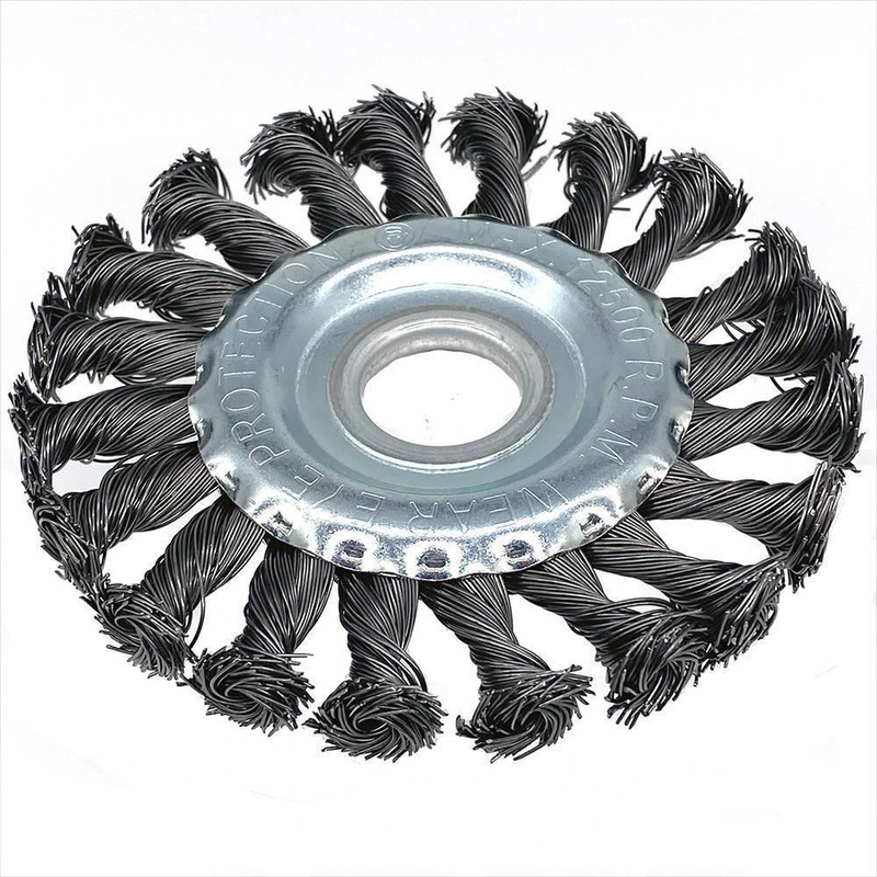 Twisted Wire Cleaning Disc for Angle Grinder