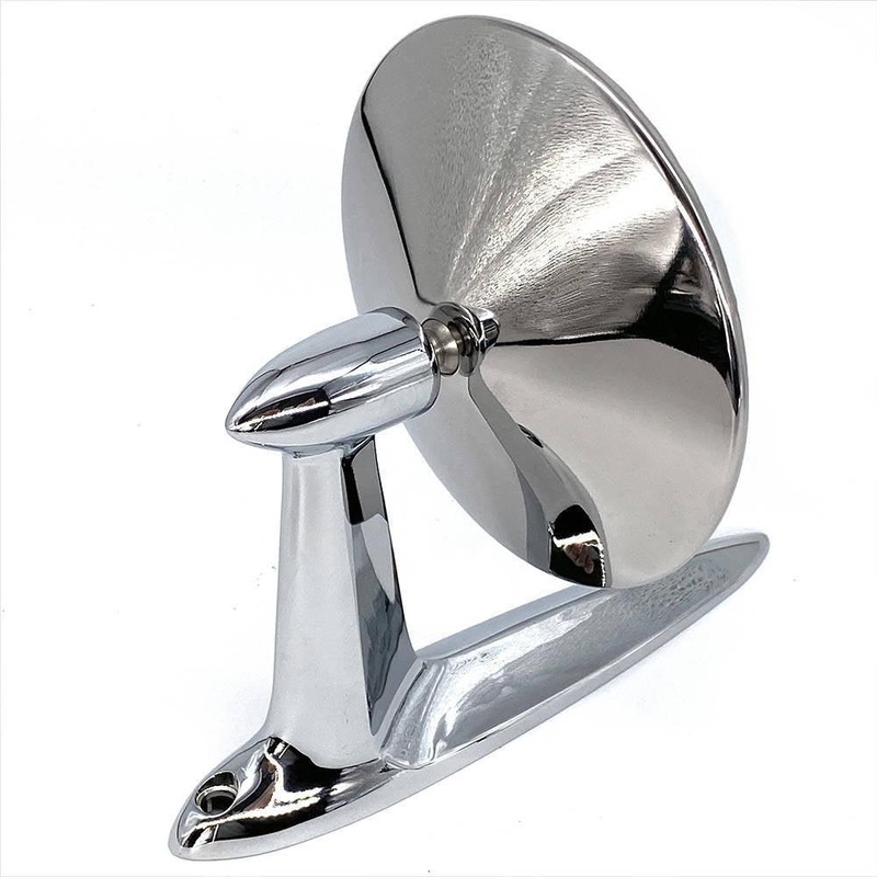 Universal Long Base Exterior Mirror. Fits either side.