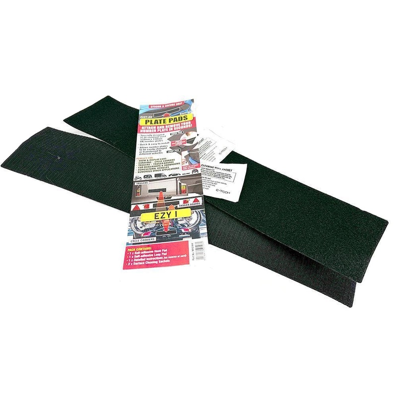 Velcro Number Plate Mounting Kit